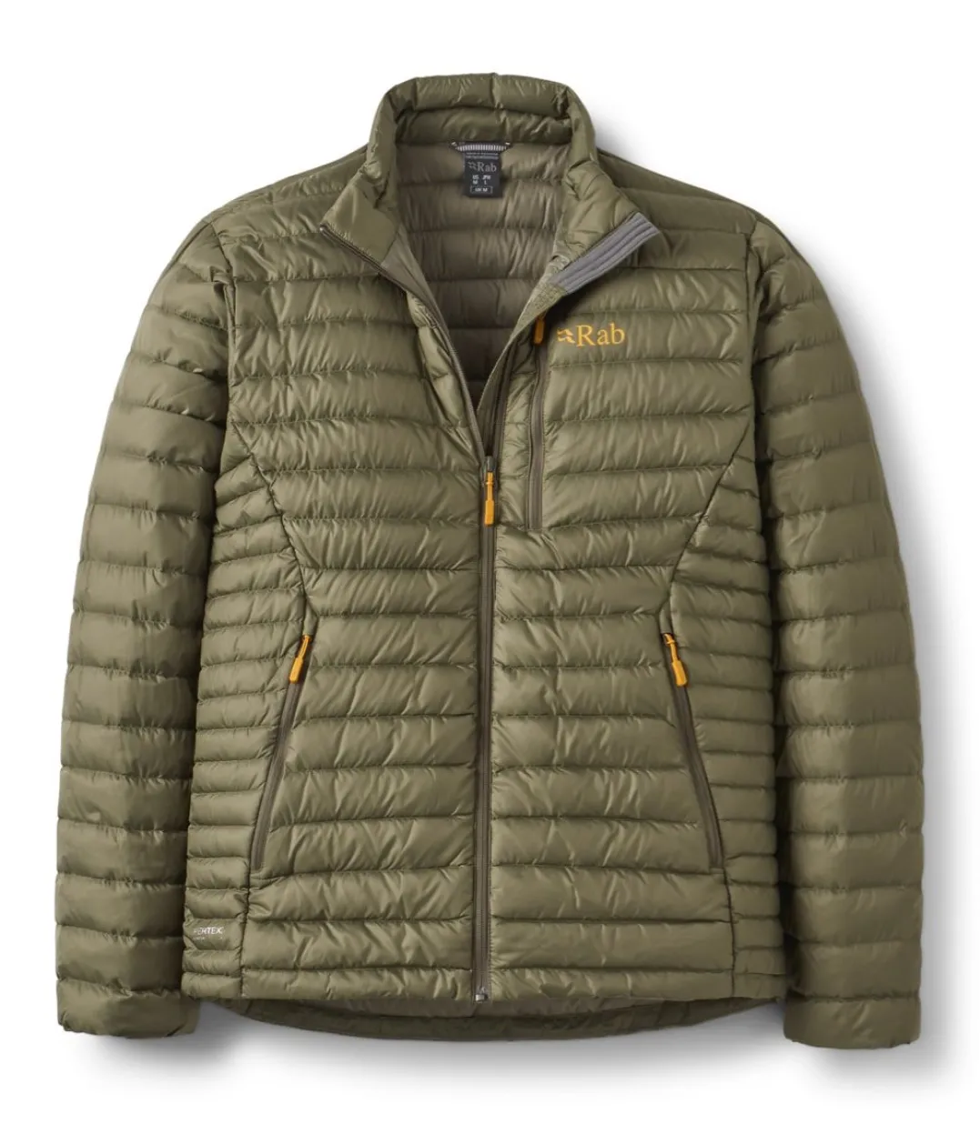 Rab Men's Microlight Down Jacket Light Khaki