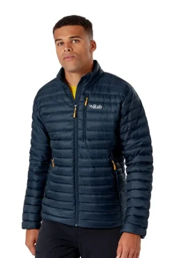 Rab Men's Microlight Down Jacket Beluga