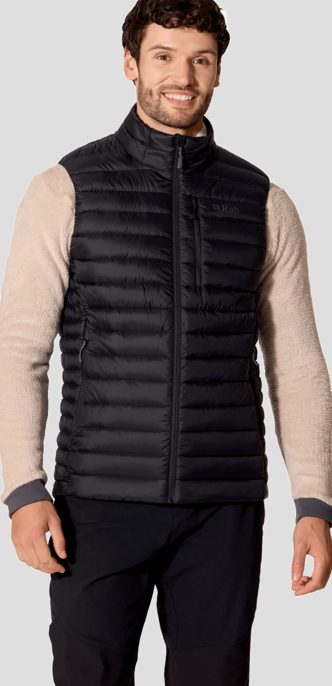 Rab Men's Microlight Down Vest Black