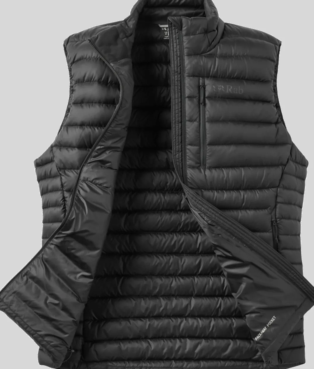 Rab Men's Microlight Down Vest Black