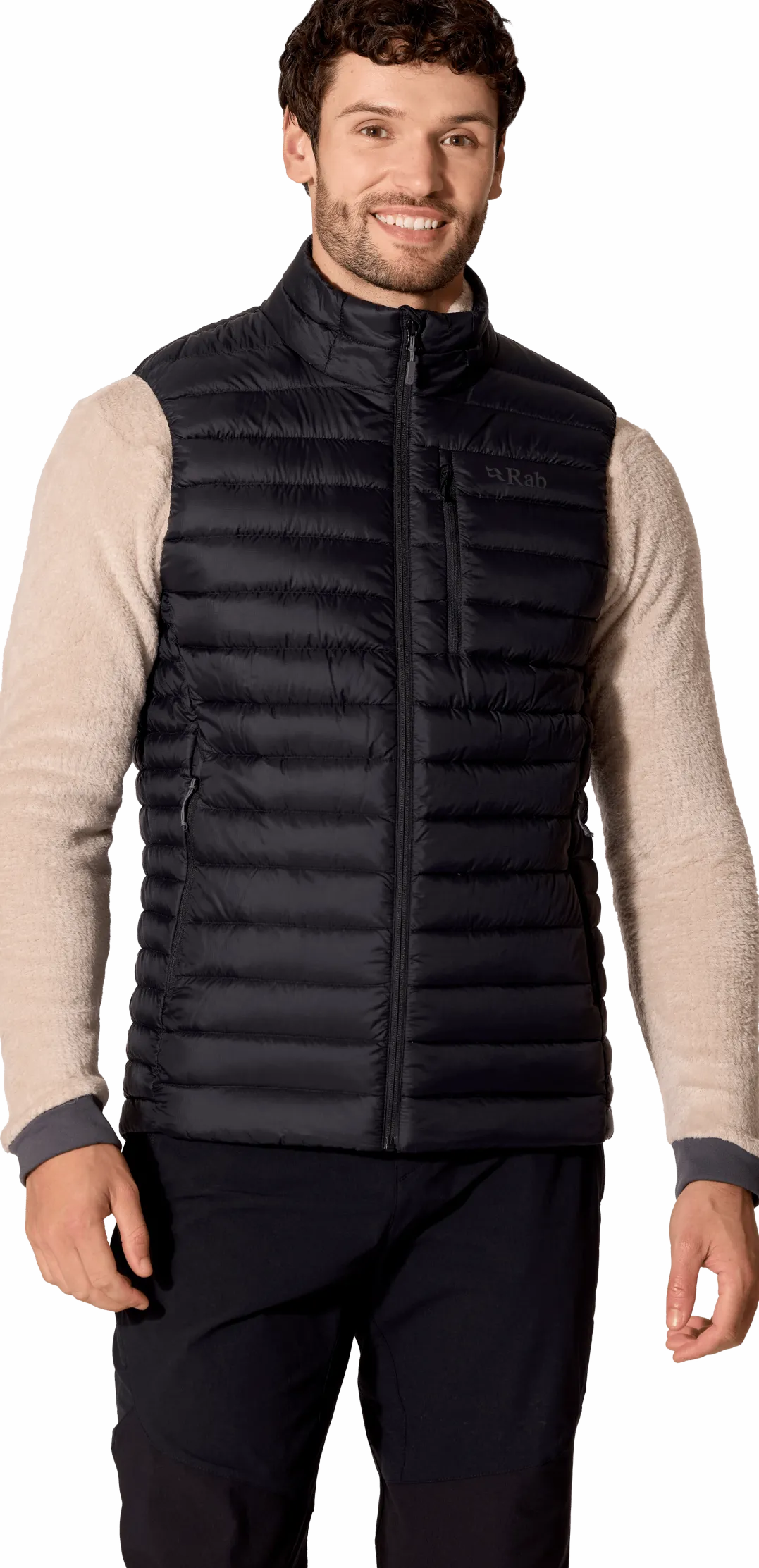 Rab Men's Microlight Down Vest Black