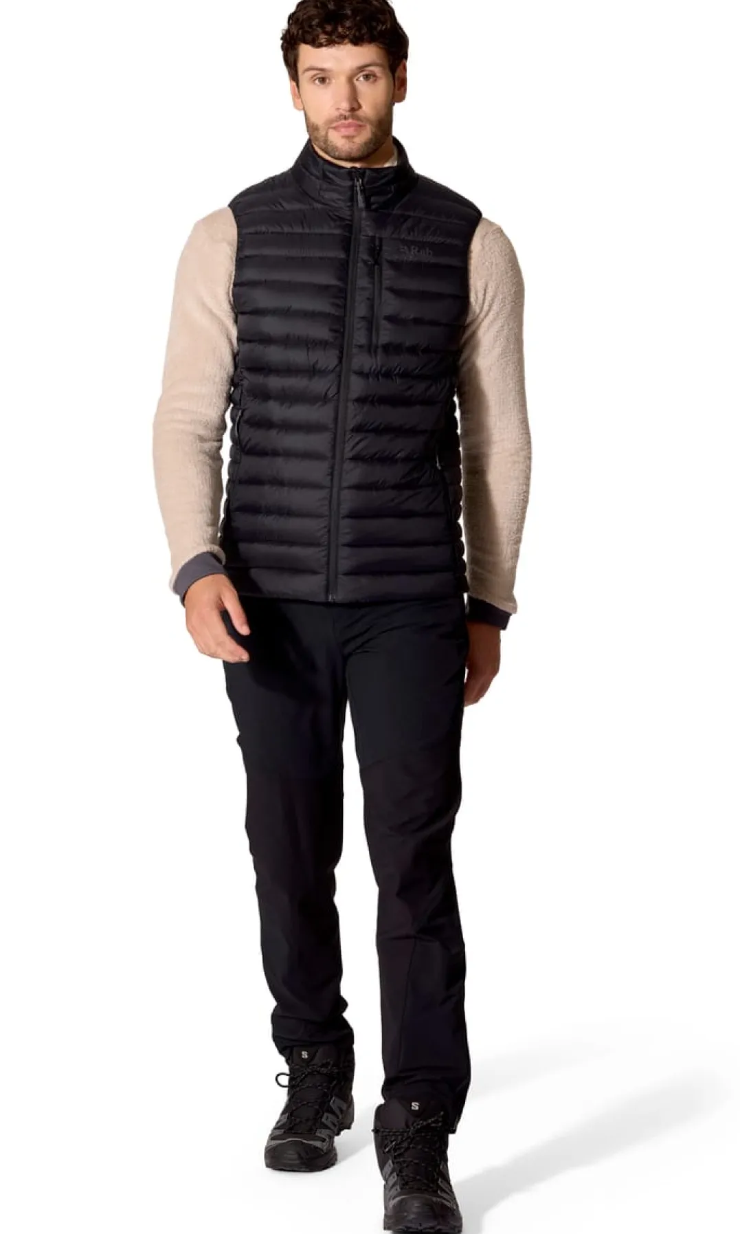 Rab Men's Microlight Down Vest Black