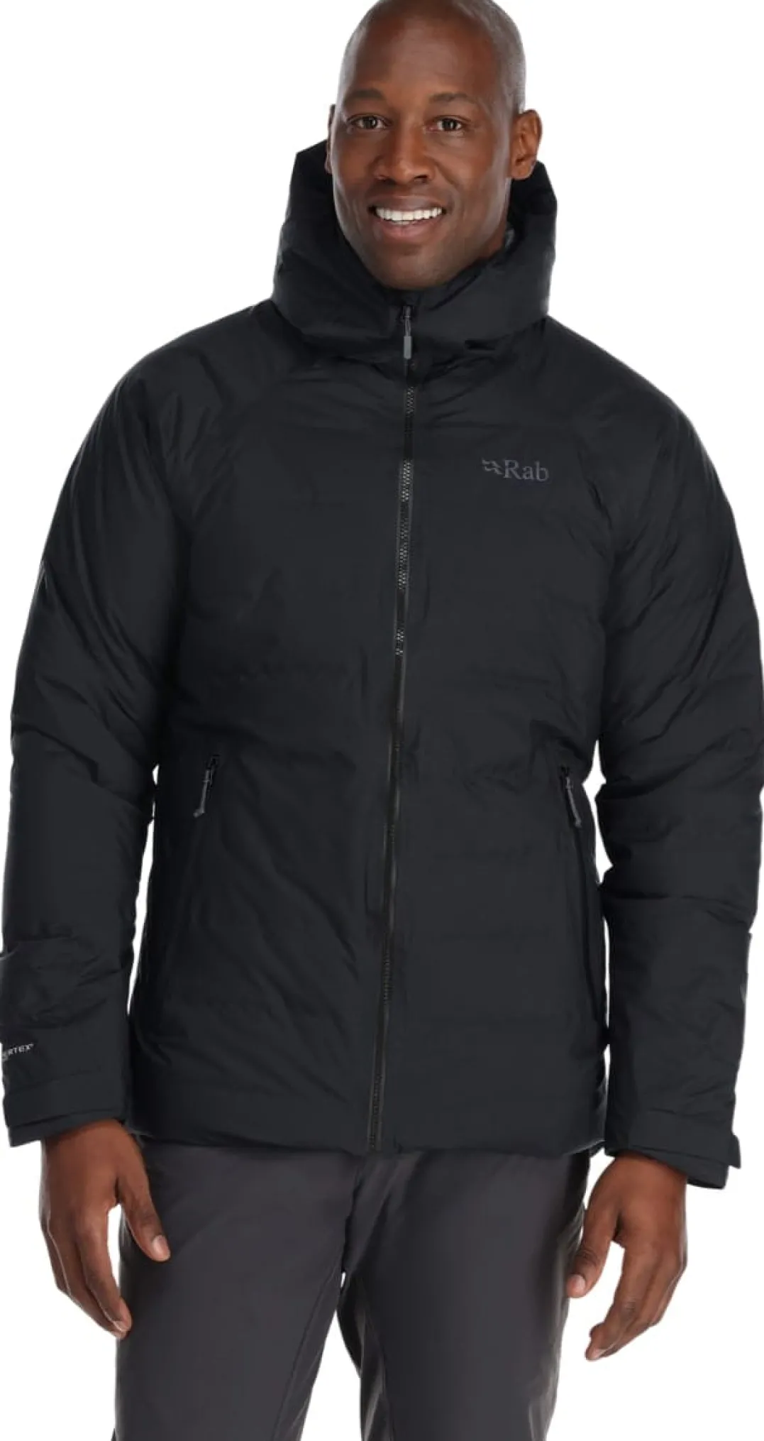 Rab Men's Valiance Waterproof Down Jacket Black