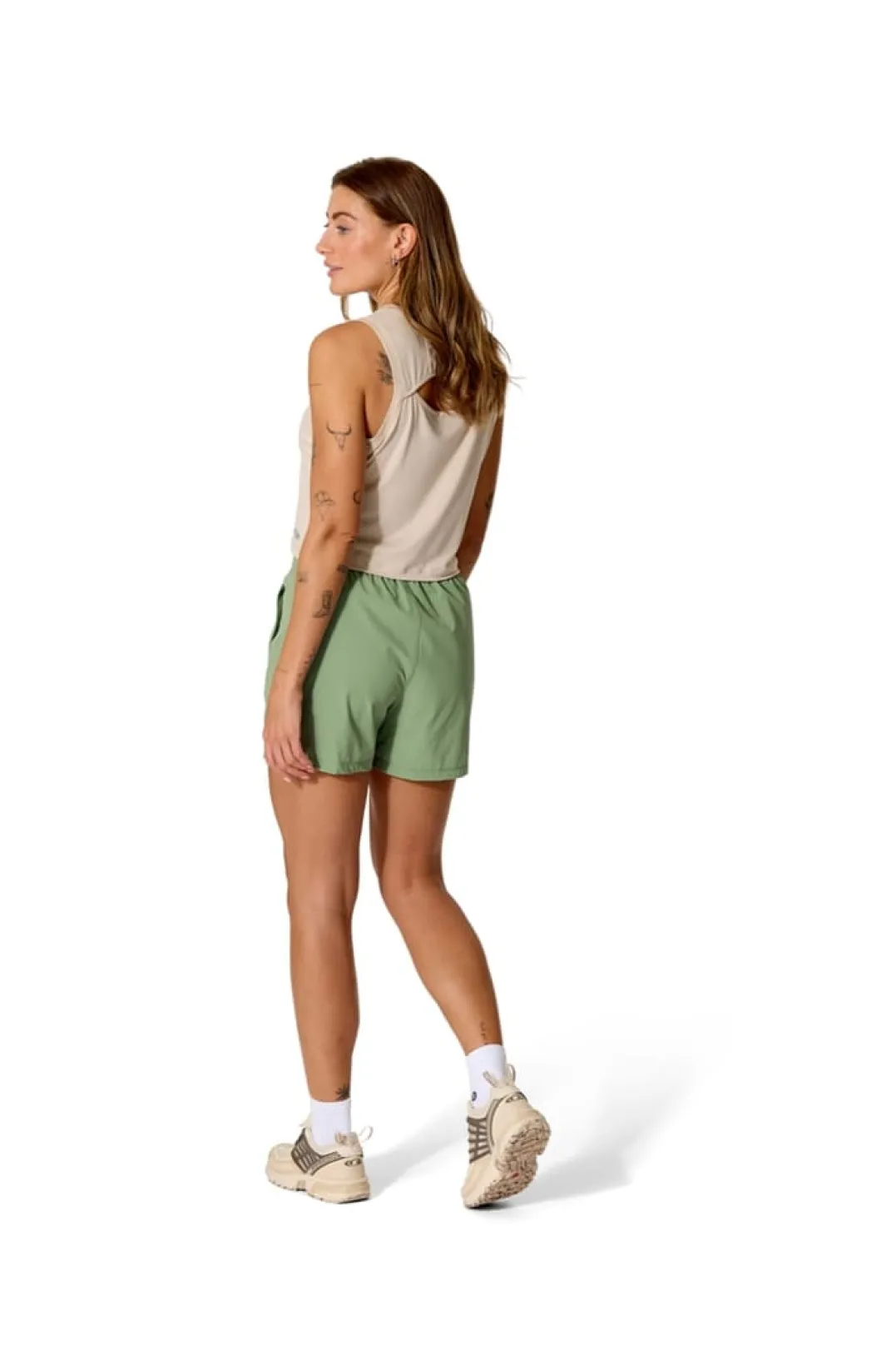 Rab Momentum Shorts Wmns Dark Fig Green