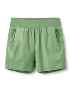 Rab Momentum Shorts Wmns Dark Fig Green