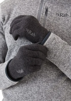 Rab Quest Windstopper Gloves Anthracite