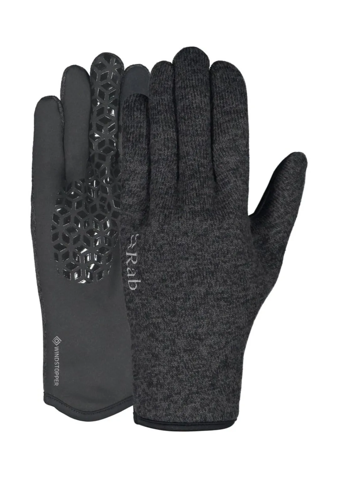 Rab Quest Windstopper Gloves Anthracite