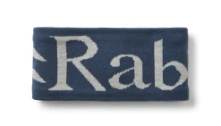 Rab Rab Knitted Logo Headband Tempest Blue/light Zinc