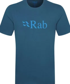 Rab Stance Logo Tee Tempest Blue