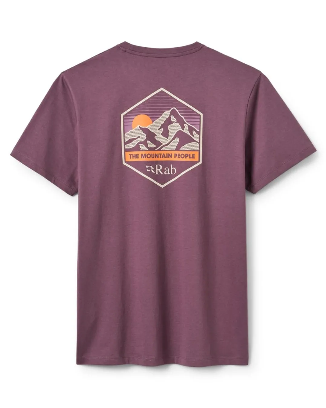 Rab Stance Mountain Peak Tee Dark Iris