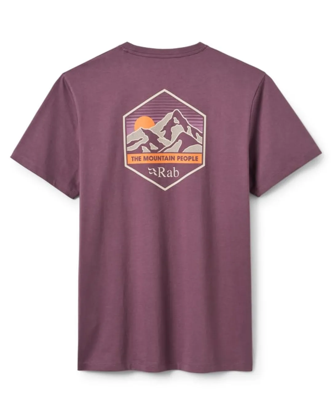 Rab Stance Mountain Peak Tee Dark Iris