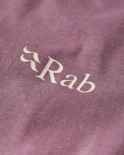 Rab Stance Mountain Peak Tee Dark Iris