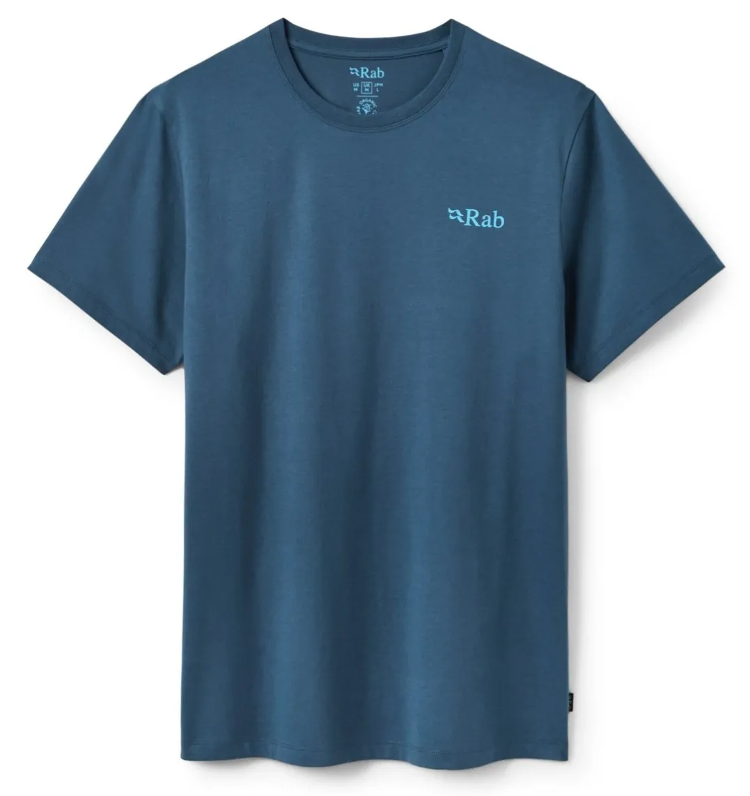 Rab Stance Strata Tee Tempest Blue