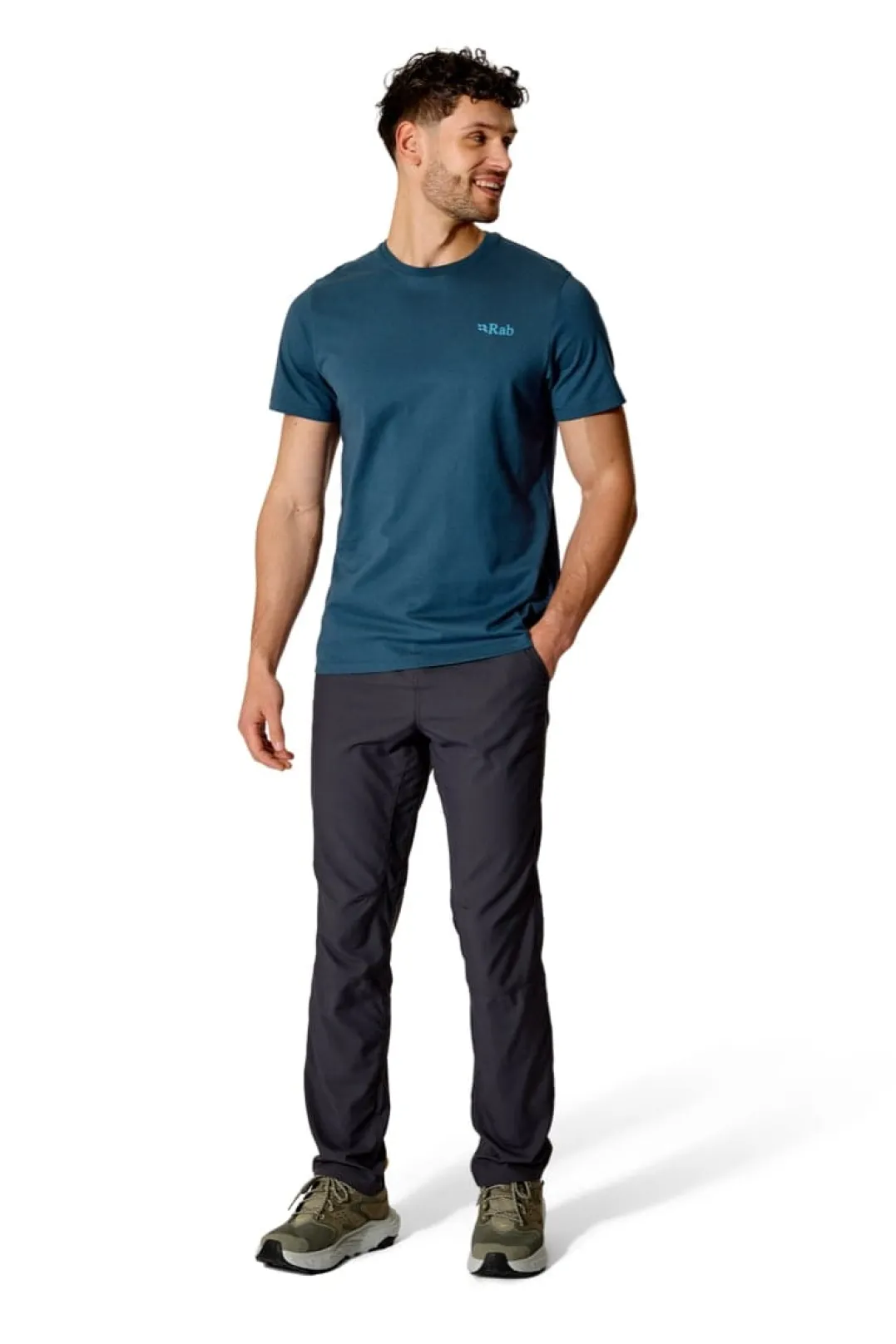 Rab Stance Strata Tee Tempest Blue