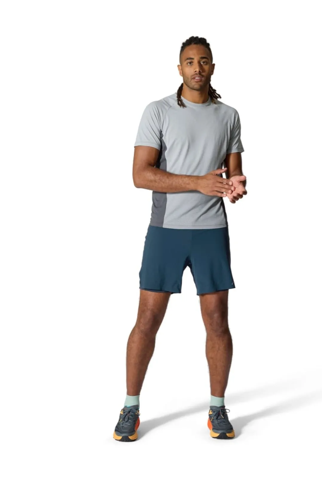 Rab Trail Tee Dark Pewtwer/Graphene