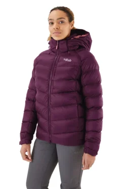Rab Women's Axion Pro Down Jacket Eggplant
