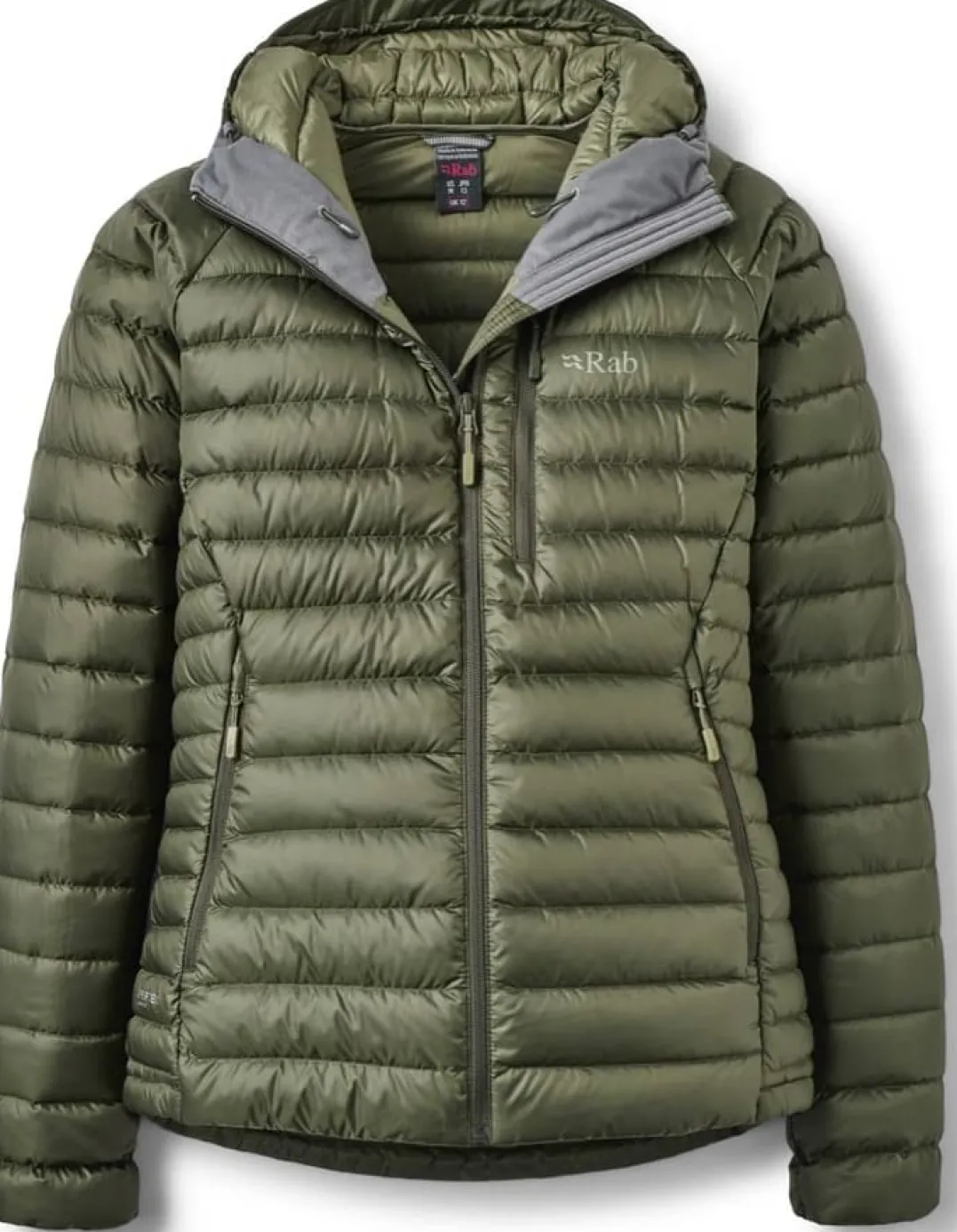 Rab Women's Microlight Alpine Down Jacket Army