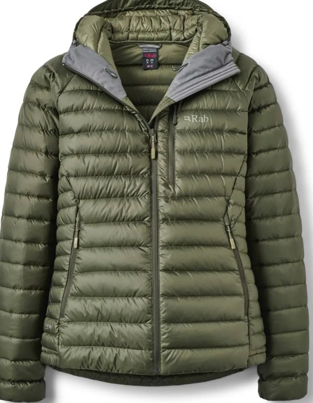 Rab Women's Microlight Alpine Down Jacket Army