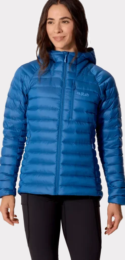 Rab Women's Microlight Alpine Down Jacket Dark Bluebird