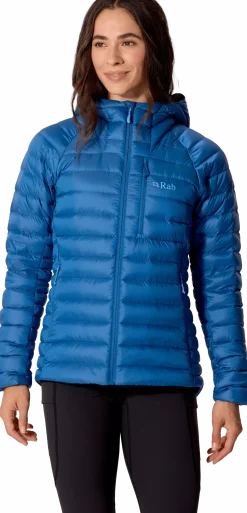 Rab Women's Microlight Alpine Down Jacket Dark Bluebird