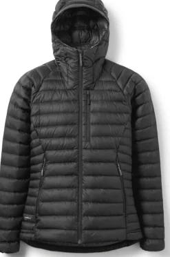 Rab Women's Microlight Alpine Down Jacket Black (graphene)