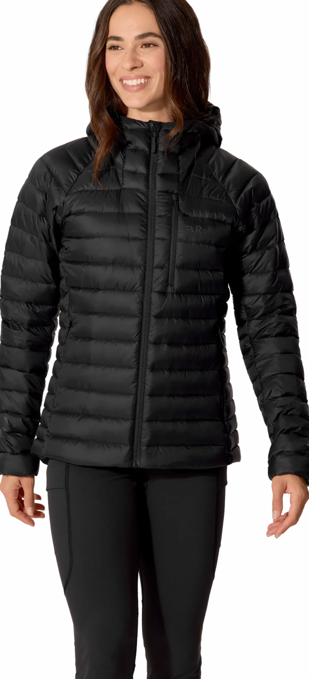 Rab Women's Microlight Alpine Down Jacket Black