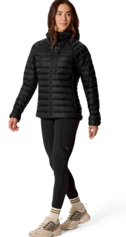 Rab Women's Microlight Alpine Down Jacket Black