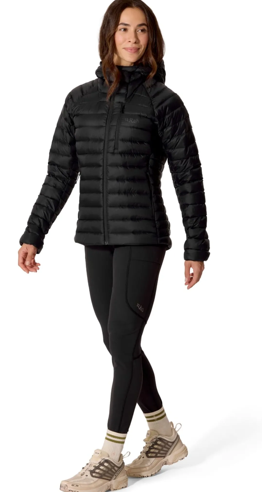Rab Women's Microlight Alpine Down Jacket Black