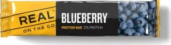 Real Turmat OTG Proteinbar Blåbær Og Bjørnebær