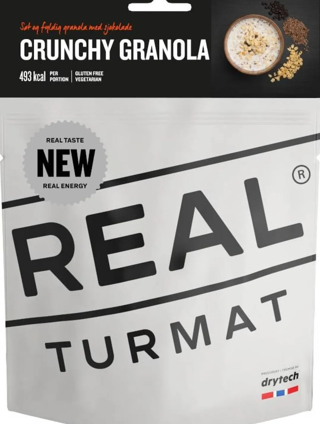 Real Turmat Real Turmat Granola Med Sjokolade