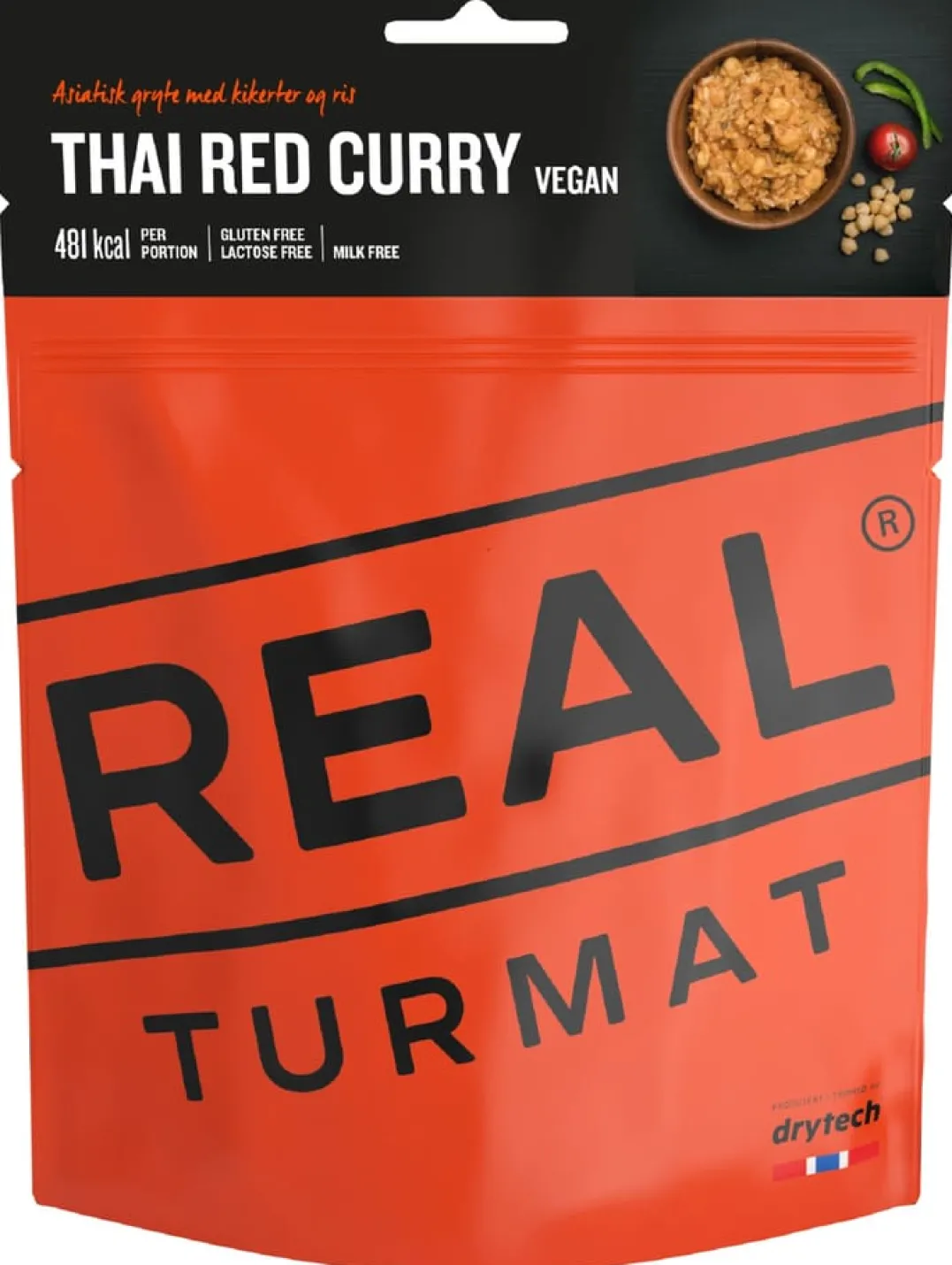 Real Turmat Thai Red Curry (Vegan) 500g