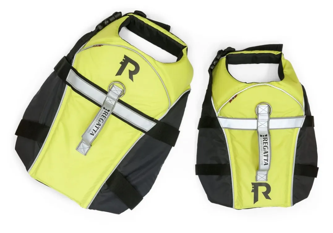 Regatta Pet flytevest Sort/fl.Gul