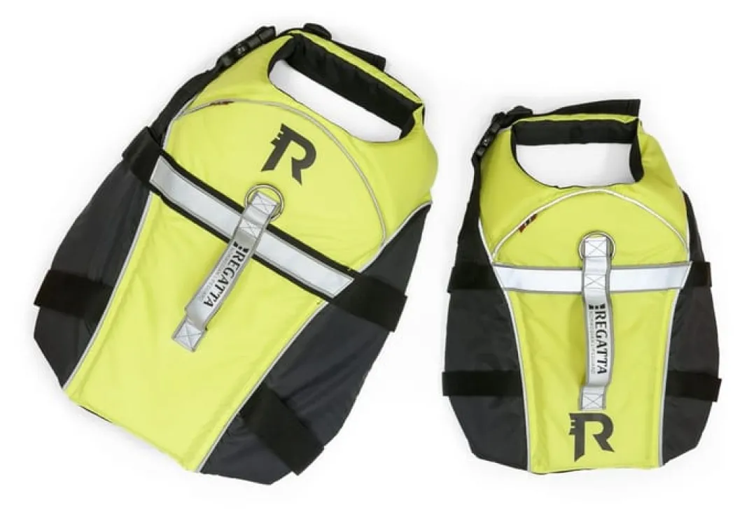 Regatta Pet flytevest Sort/fl.Gul