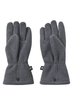 Reima Fleece Gloves, Varmin Black Melange