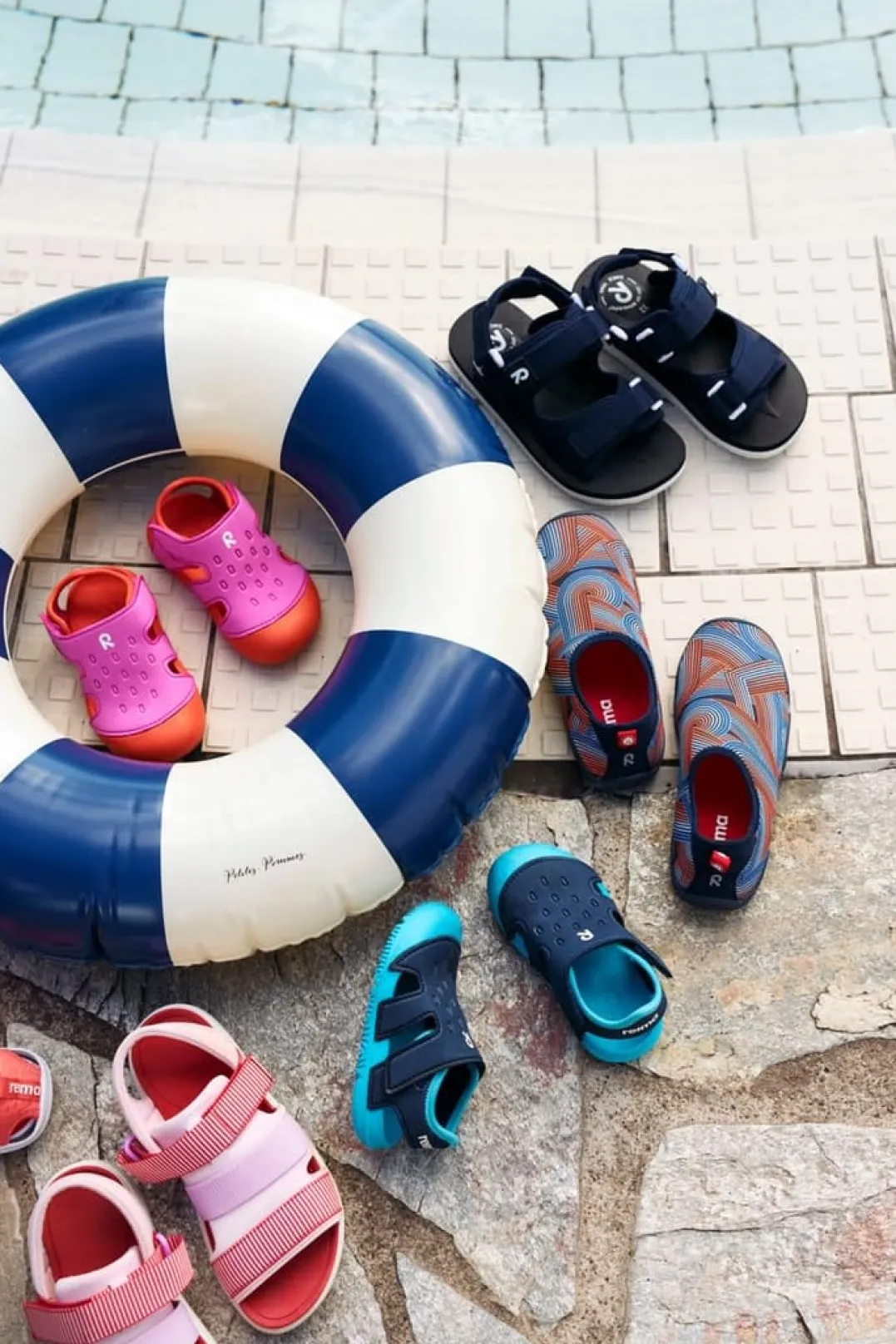 Reima Juniors' Swimming Shoes Lean Navy2