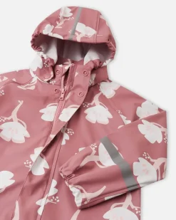 Reima Kids' Raincoat Vesi Rose Blush