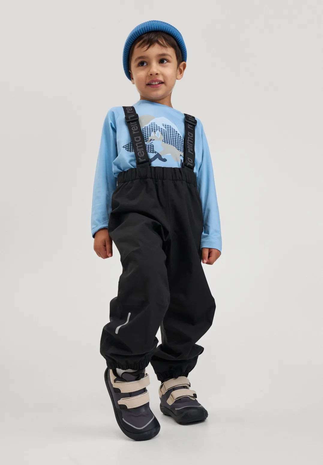 Reima Kids' Reimatec Pants Hauskin Black