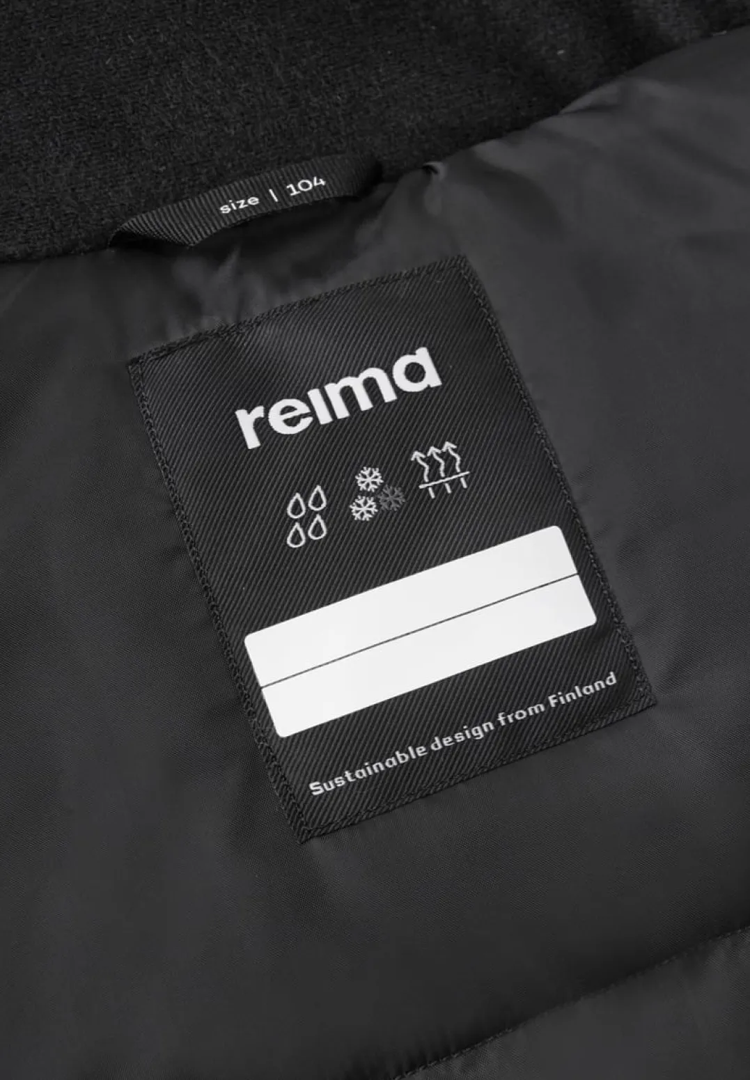 Reima Kids' Reimatec Winter Overall Stavanger Black