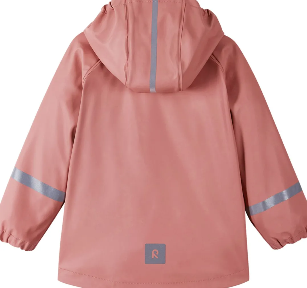 Reima Kids' Shell Raincoat Lampi Rose Blush