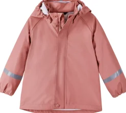 Reima Kids' Shell Raincoat Lampi Rose Blush