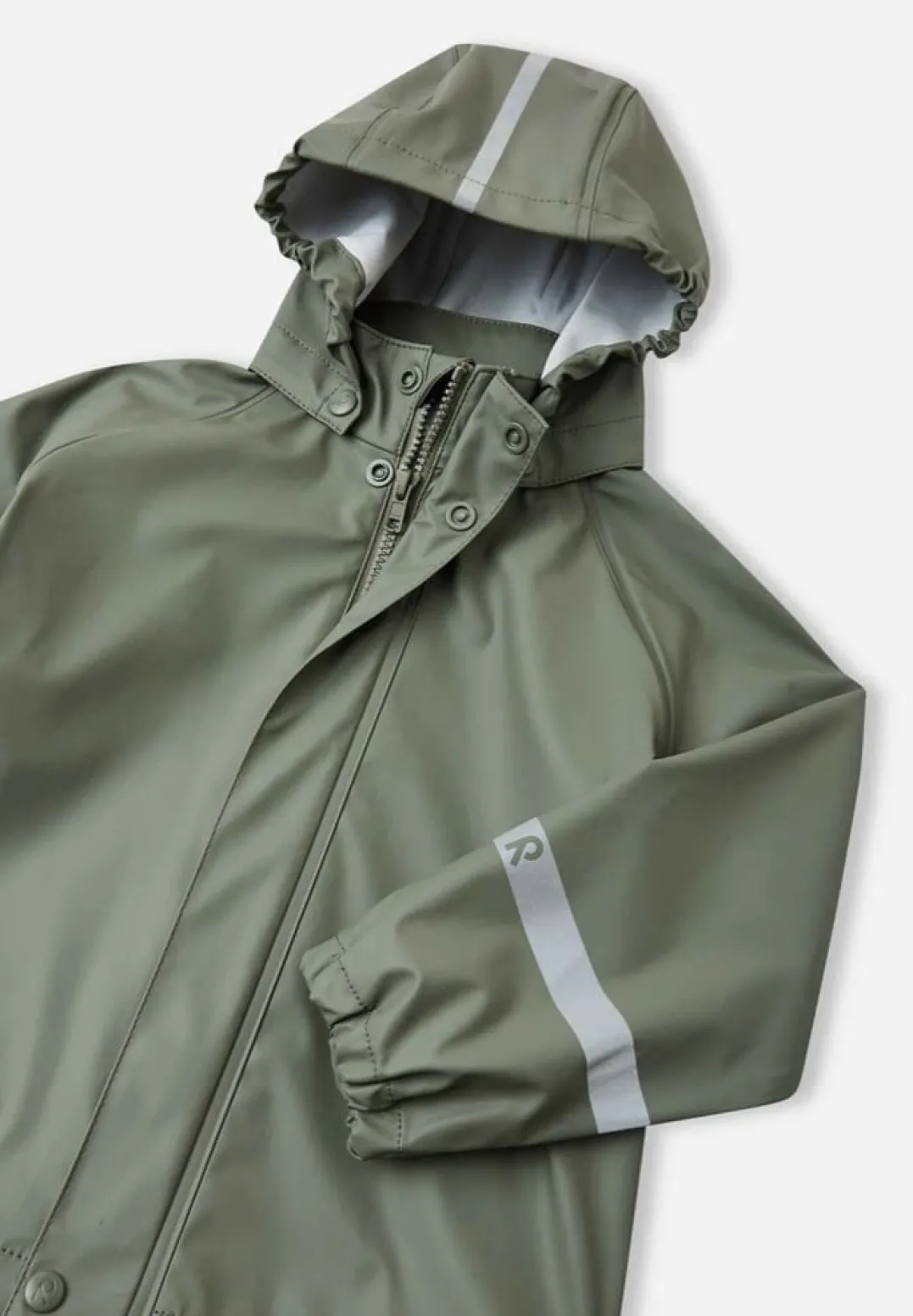 Reima Raincoat, Lampi Greyish Green 8920