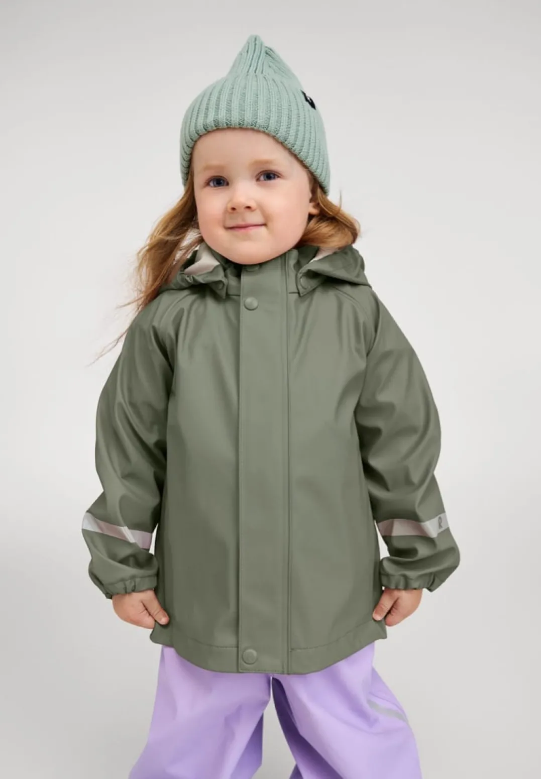Reima Raincoat, Lampi Greyish Green 8920