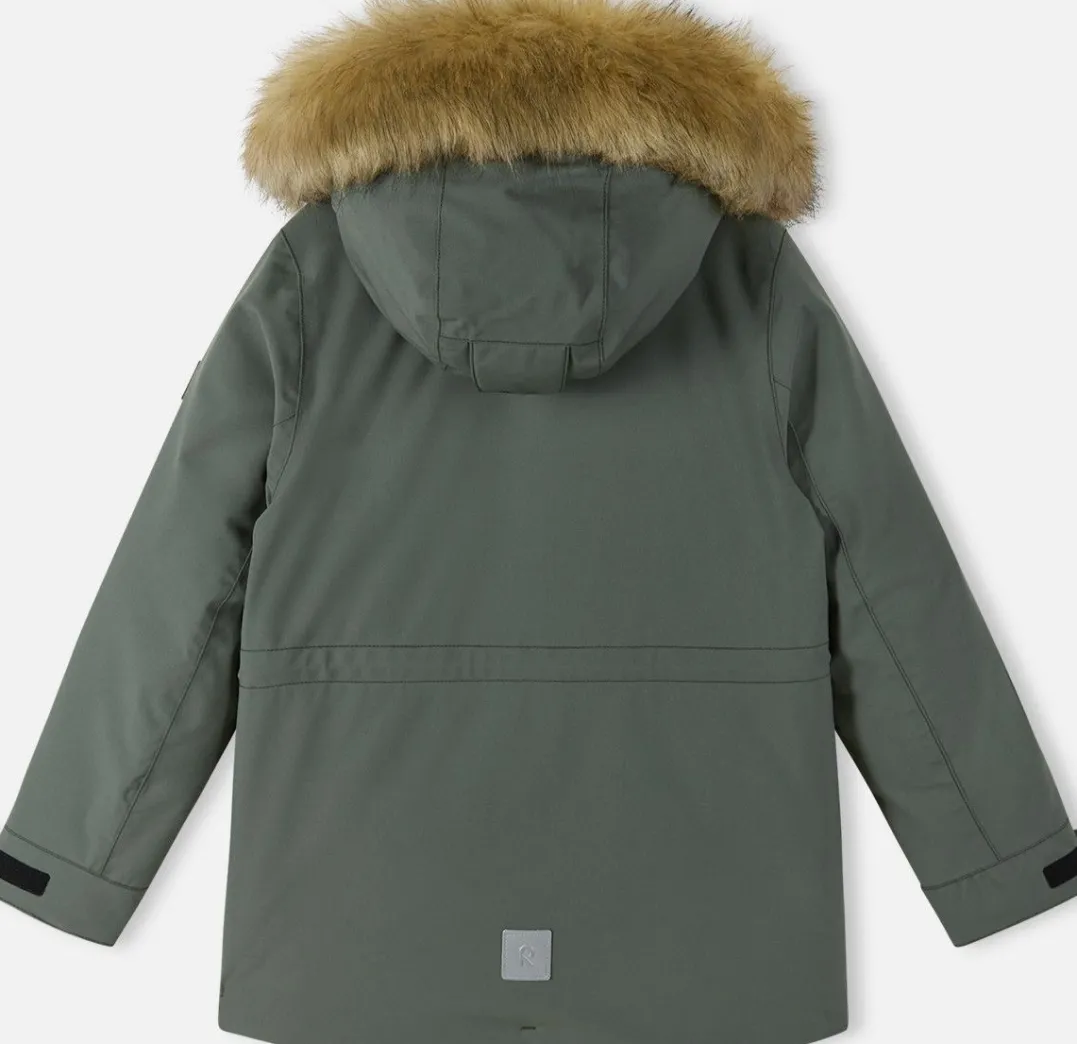 Reima Reimatec Down Jacket, Serkkula Thyme Green