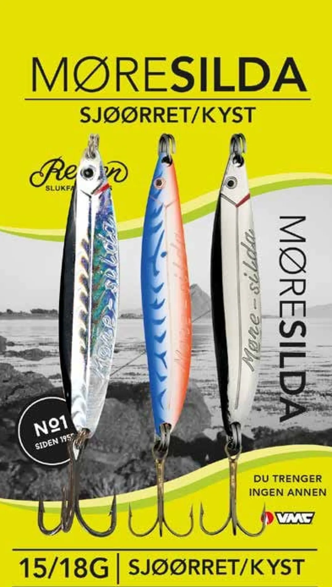 Remen Møresilda 15/18g 3pcs