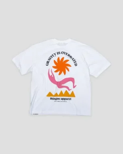 Rúngne Gravity Is Overrated Tee White