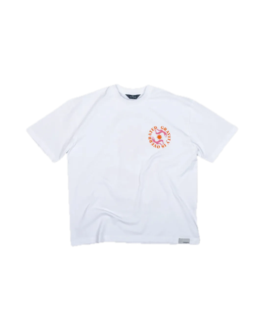 Rúngne Gravity Is Overrated Tee White