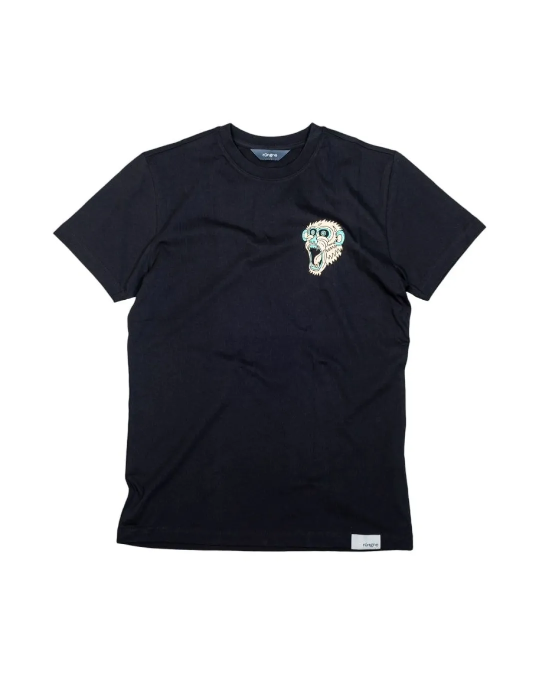 Rúngne Monkey Index Tee Regular Fit Black