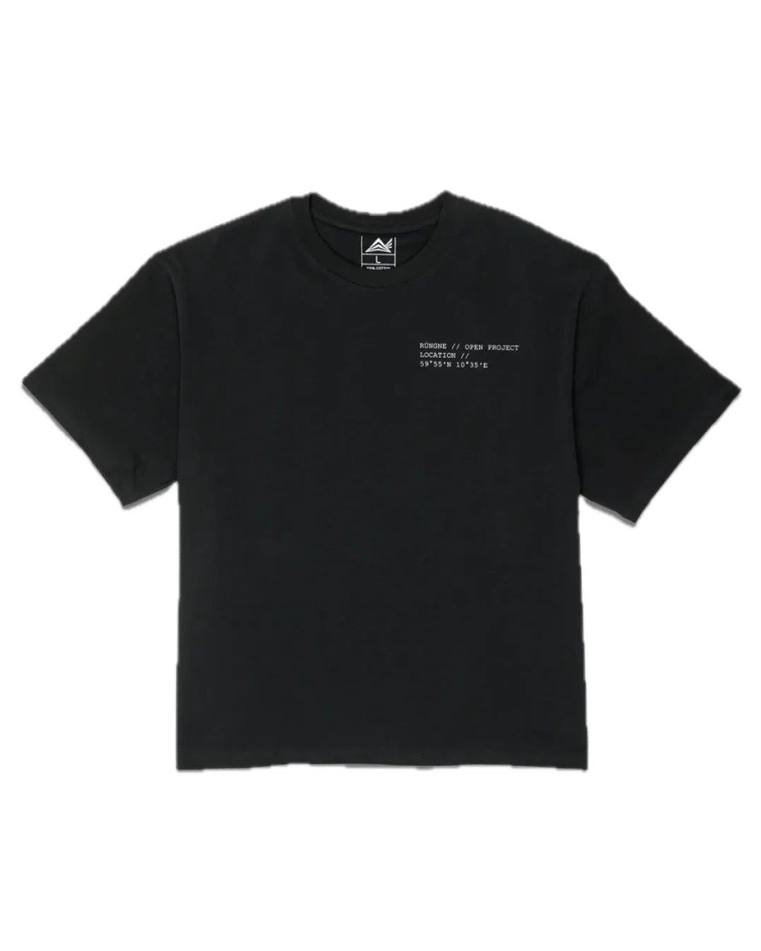 Rúngne Open Project Tee Black
