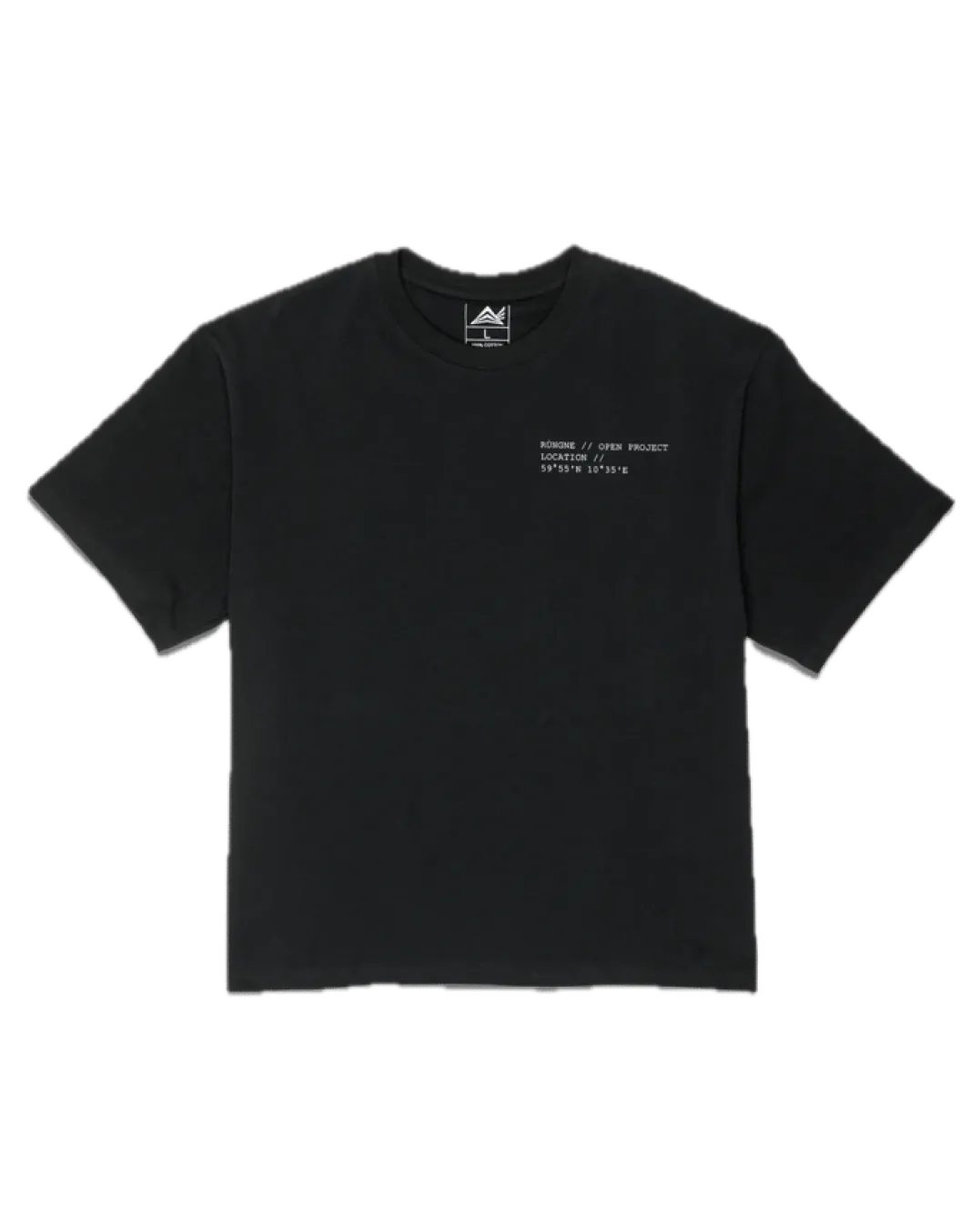Rúngne Open Project Tee Black