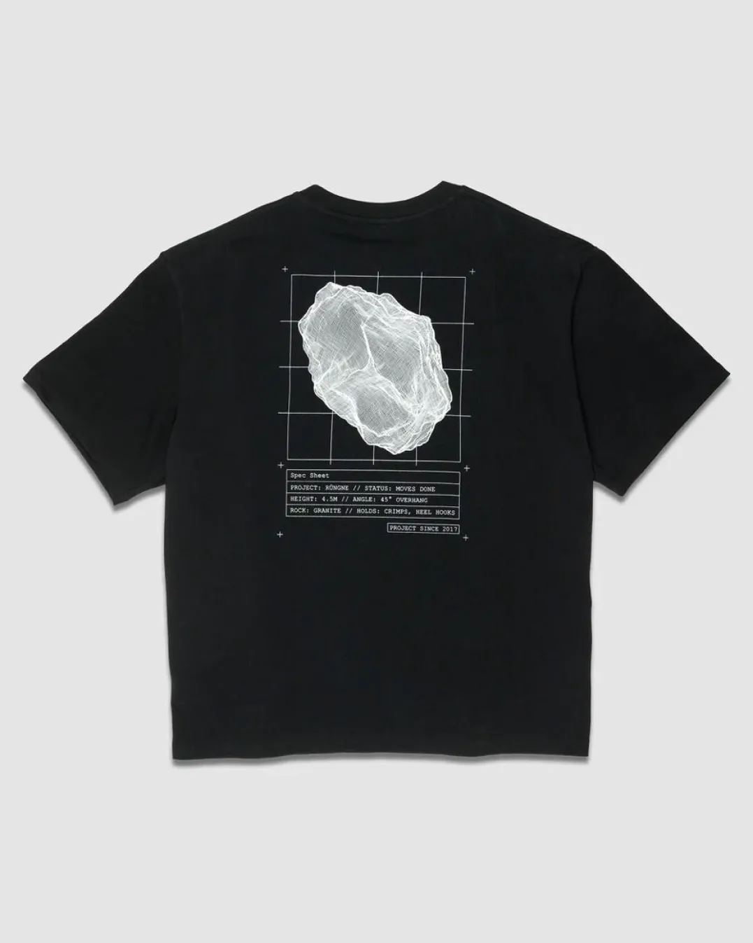 Rúngne Open Project Tee Black